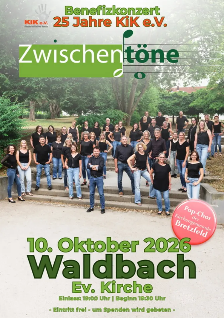 Plakat Popchorkonzert