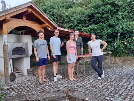 Das Team vom Treffpunkt Pizzaofen