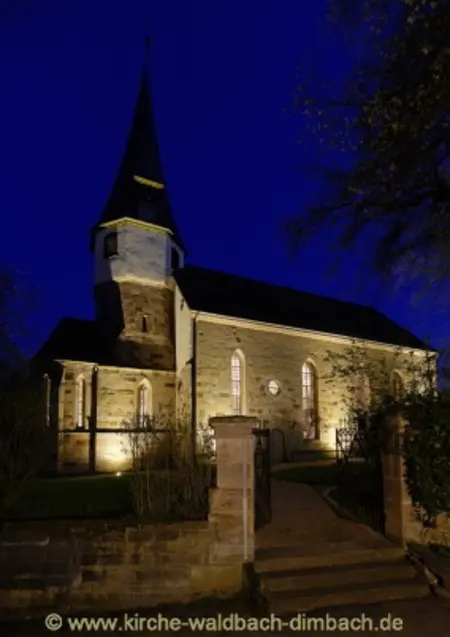 Postkarte Kirche